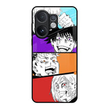 Anime Sketch Vivo V60e 5G Glass Back Cover Online