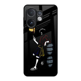 Luffy Line Art Vivo V60e 5G Glass Back Cover Online