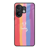 Lucky Abstract Vivo V60e 5G Glass Back Cover Online