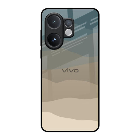 Abstract Mountain Pattern Vivo V60e 5G Glass Back Cover Online