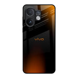 Orange Black Fusion Vivo V60e 5G Glass Back Cover Online