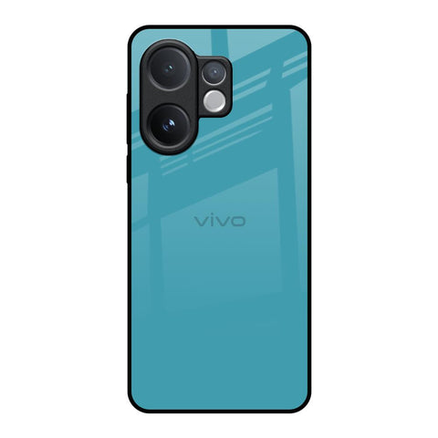 Oceanic Turquiose Vivo V60e 5G Glass Back Cover Online