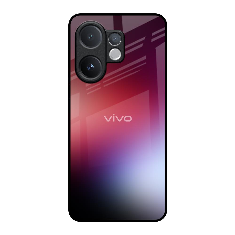 Gaussian Red Vivo V60e 5G Glass Back Cover Online