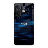 Blue Rough Abstract Vivo V60e 5G Glass Back Cover Online