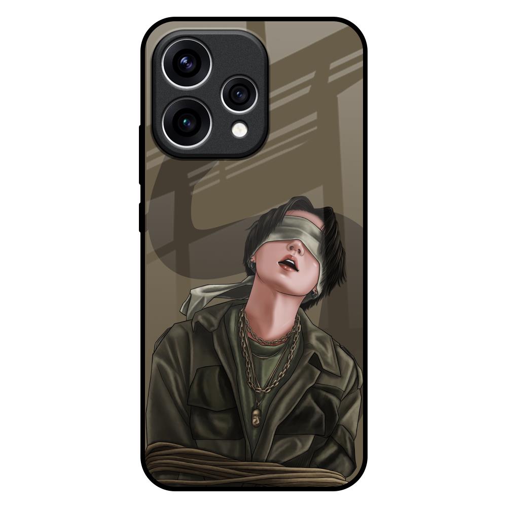 Blind Fold Oppo Reno15 5G Glass Back Cover Online