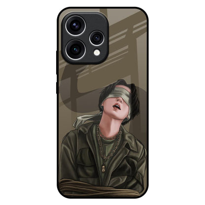 Blind Fold Oppo Reno15 5G Glass Back Cover Online