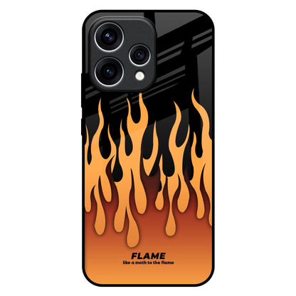 Fire Flame Oppo Reno15 5G Glass Back Cover Online