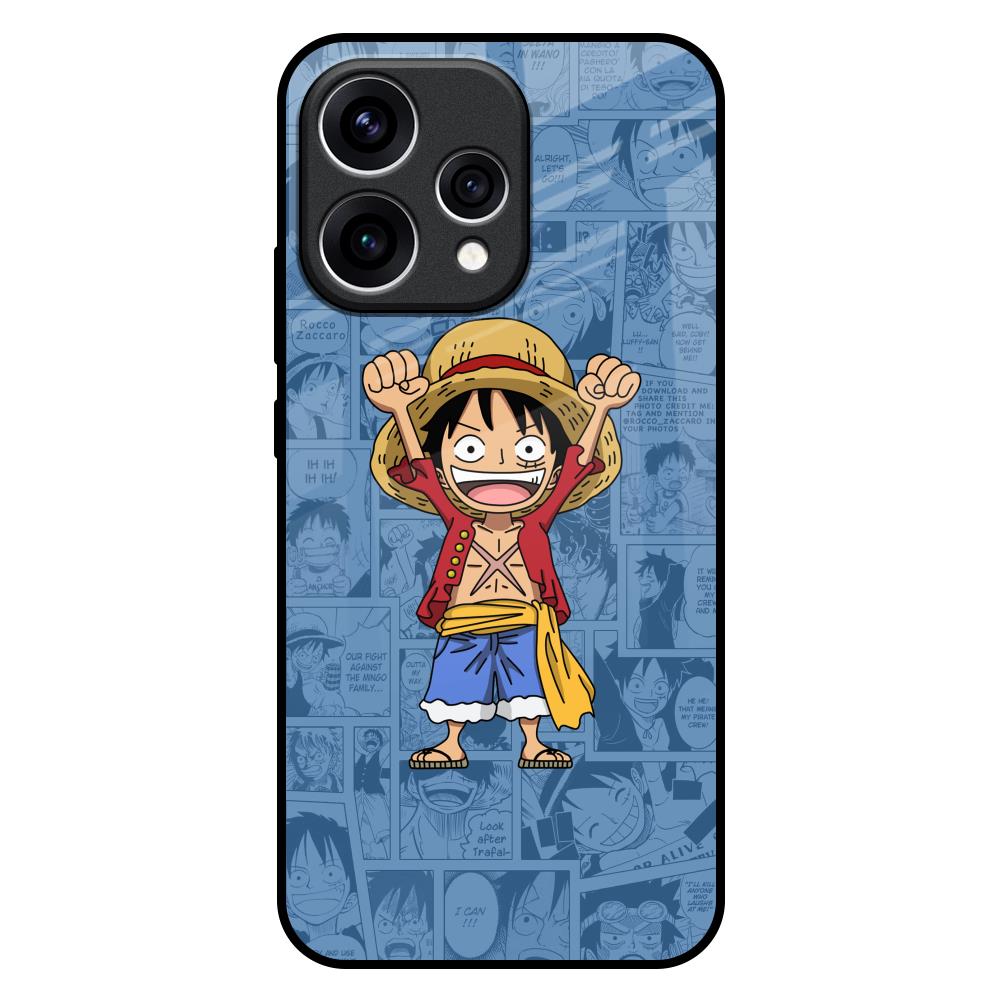 Chubby Anime Oppo Reno15 5G Glass Back Cover Online
