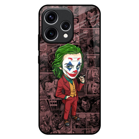 Joker Cartoon Oppo Reno15 5G Glass Back Cover Online