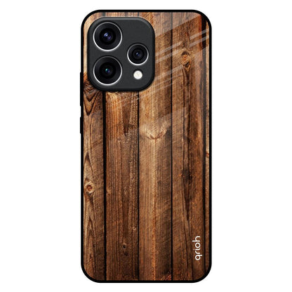 Timber Printed Oppo Reno15 5G Glass Back Cover Online