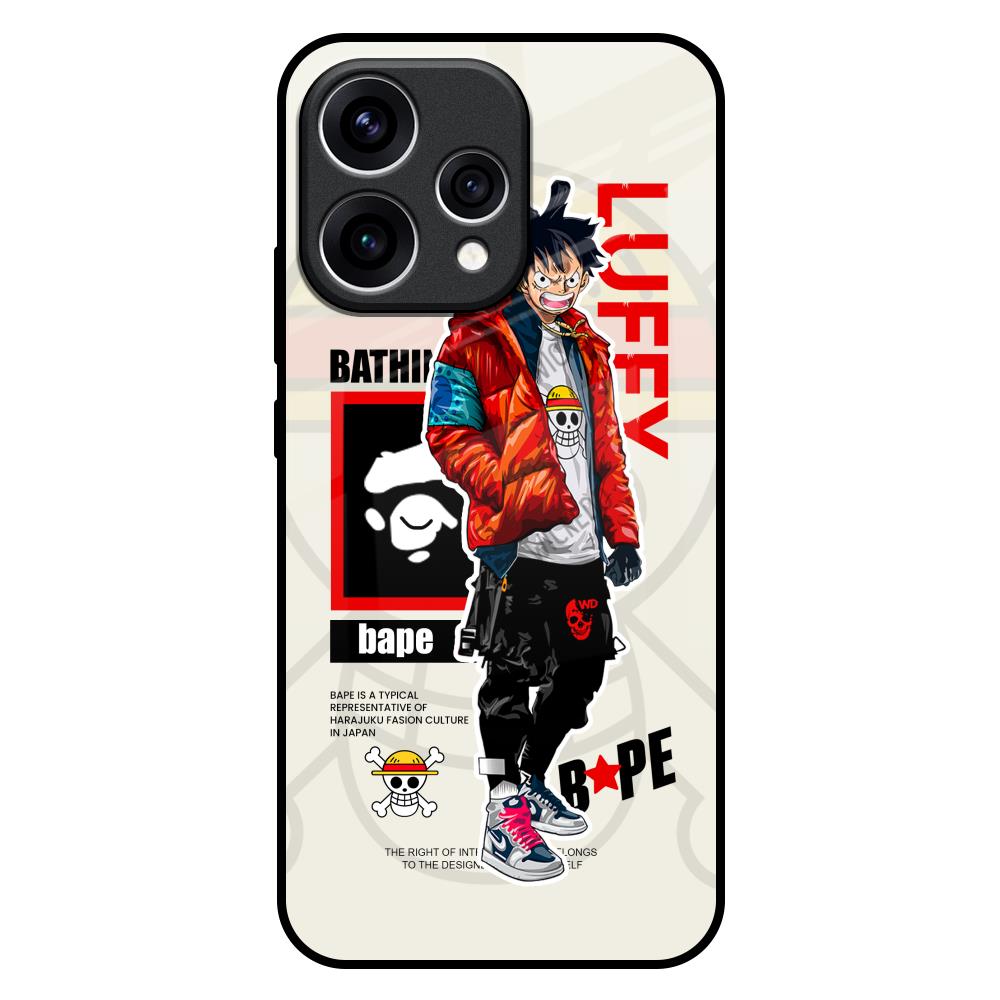 Bape Luffy Oppo Reno15 5G Glass Back Cover Online