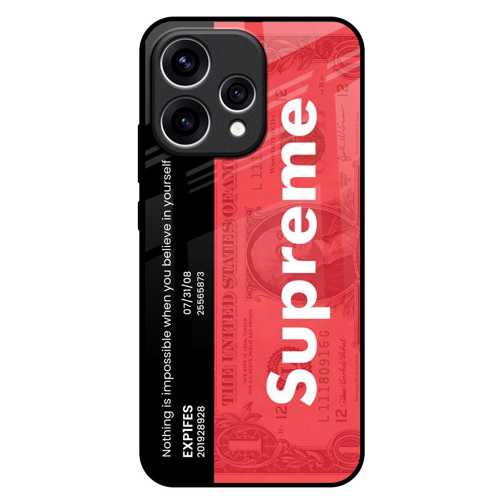 Supreme Ticket Oppo Reno15 5G Glass Back Cover Online