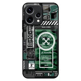 Green Camo Circuit Oppo Reno15 5G Glass Back Cover Online