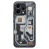 Retro Futuristic Oppo Reno15 5G Glass Back Cover Online