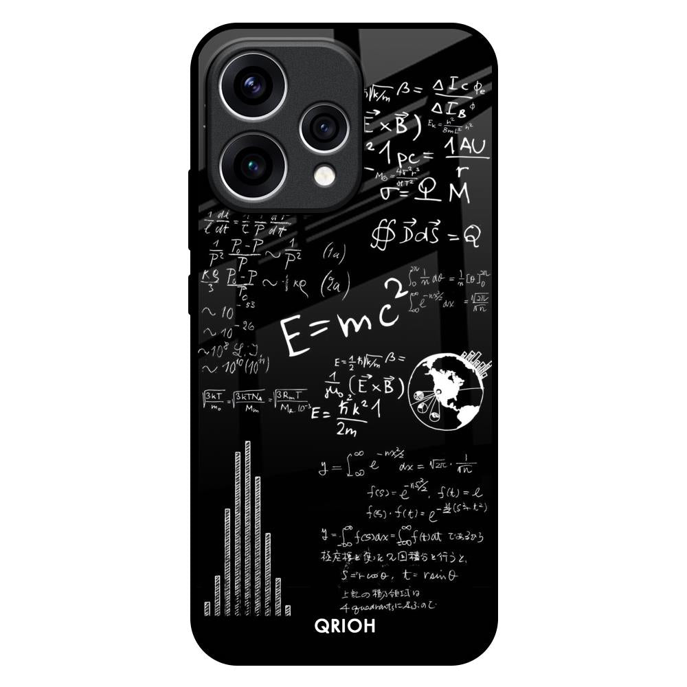 Funny Math Oppo Reno15 5G Glass Back Cover Online