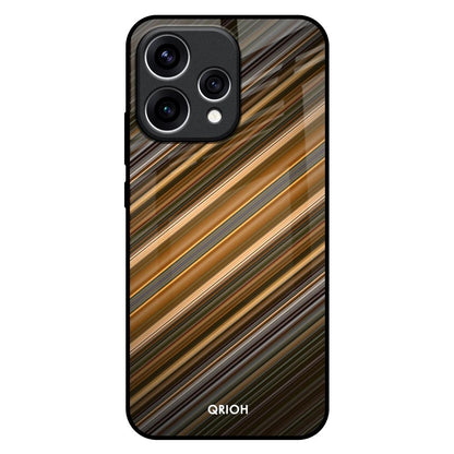 Diagonal Slash Pattern Oppo Reno15 5G Glass Back Cover Online