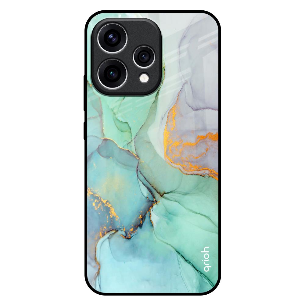 Green Marble Oppo Reno15 5G Glass Back Cover Online