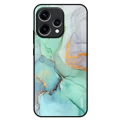 Green Marble Oppo Reno15 5G Glass Back Cover Online
