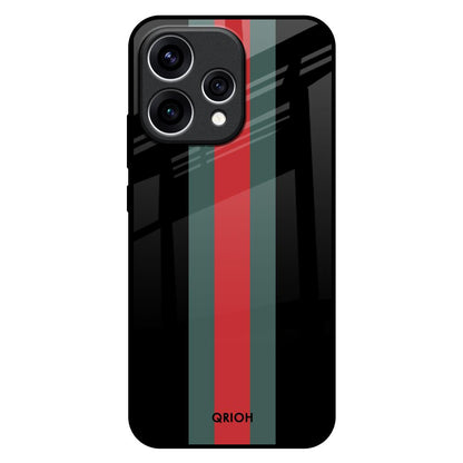 Vertical Stripes Oppo Reno15 5G Glass Back Cover Online