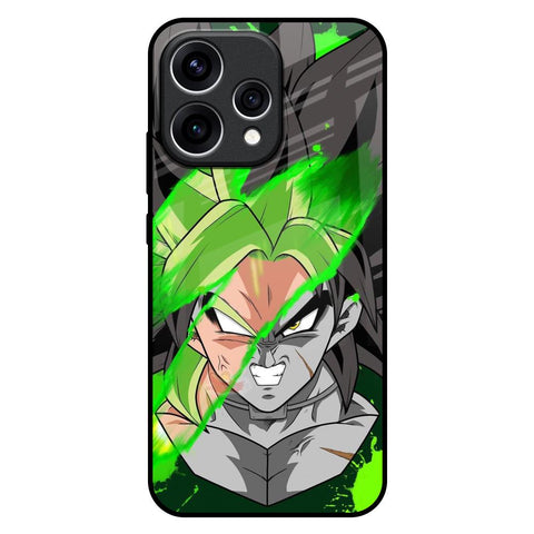 Anime Green Splash Oppo Reno15 5G Glass Back Cover Online