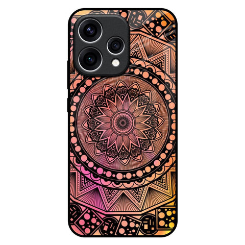 Floral Mandala Oppo Reno15 5G Glass Back Cover Online