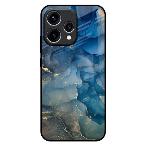 Blue Cool Marble Oppo Reno15 5G Glass Back Cover Online