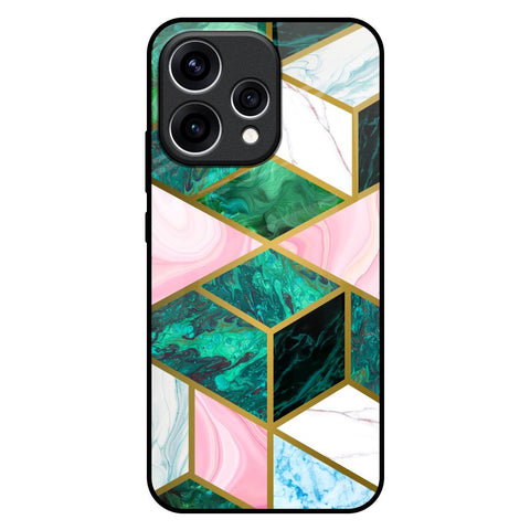 Seamless Green Marble Oppo Reno15 5G Glass Back Cover Online