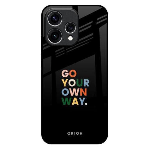 Go Your Own Way Oppo Reno15 5G Glass Back Cover Online