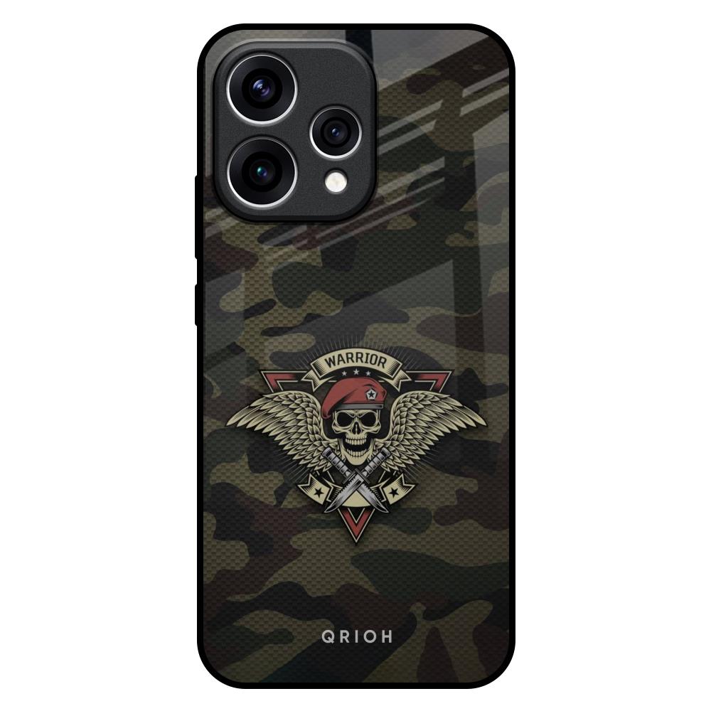 Army Warrior Oppo Reno15 5G Glass Back Cover Online
