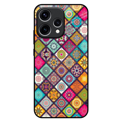 Multicolor Mandala Oppo Reno15 5G Glass Back Cover Online