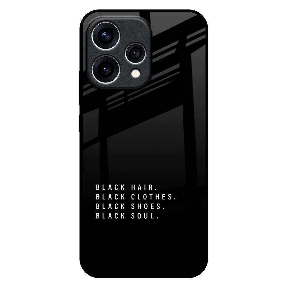 Black Soul Oppo Reno15 5G Glass Back Cover Online