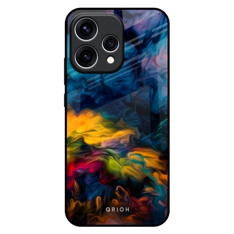 Multicolor Oil Painting Oppo Reno15 5G Glass Back Cover Online