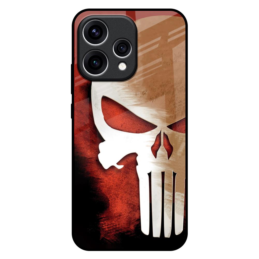 Red Skull Oppo Reno15 5G Glass Back Cover Online