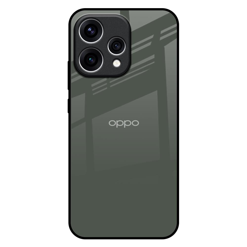 Charcoal Oppo Reno15 5G Glass Back Cover Online