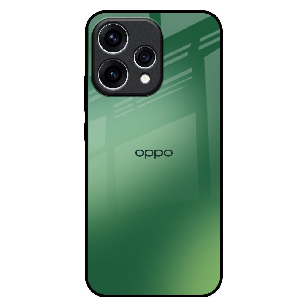 Green Grunge Texture Oppo Reno15 5G Glass Back Cover Online