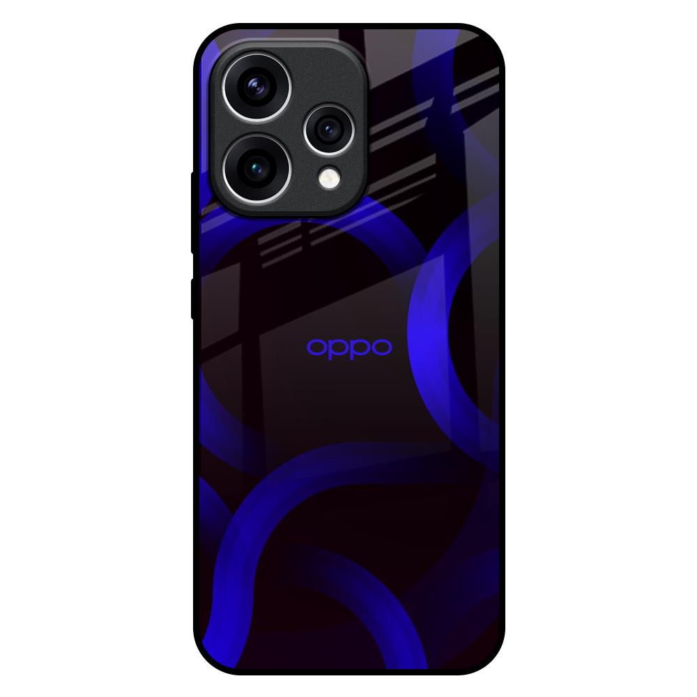 Blue Ring Light Oppo Reno15 5G Glass Back Cover Online