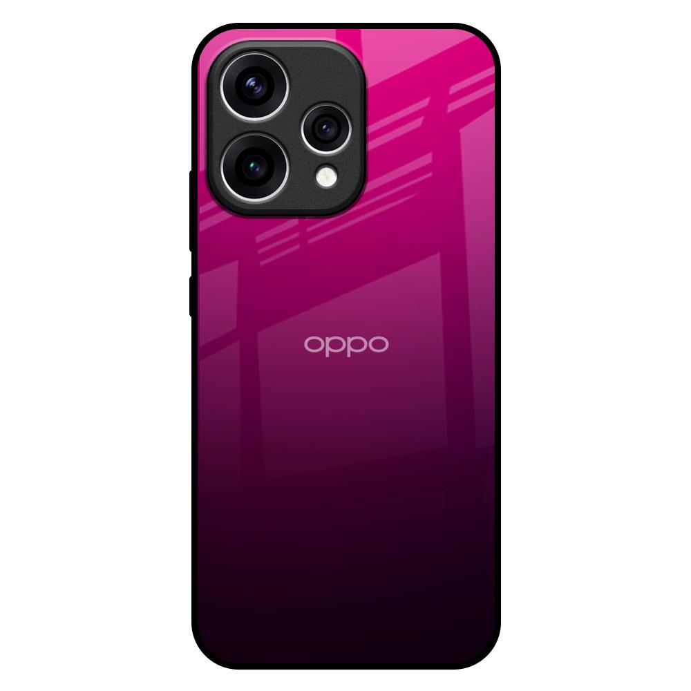 Purple Ombre Pattern Oppo Reno15 5G Glass Back Cover Online