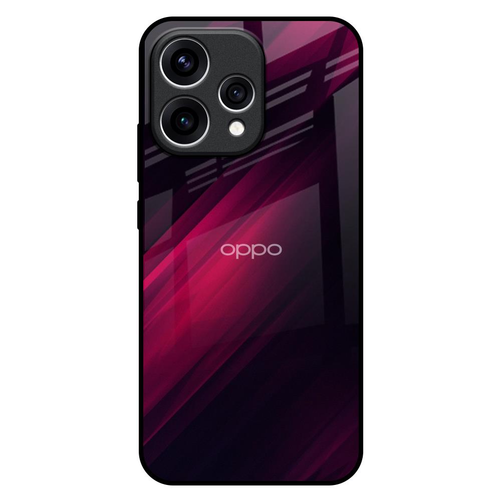 Razor Black Oppo Reno15 5G Glass Back Cover Online