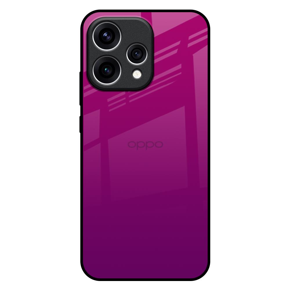 Magenta Gradient Oppo Reno15 5G Glass Back Cover Online