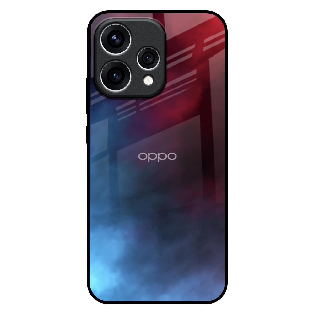 Smokey Watercolor Oppo Reno15 5G Glass Back Cover Online