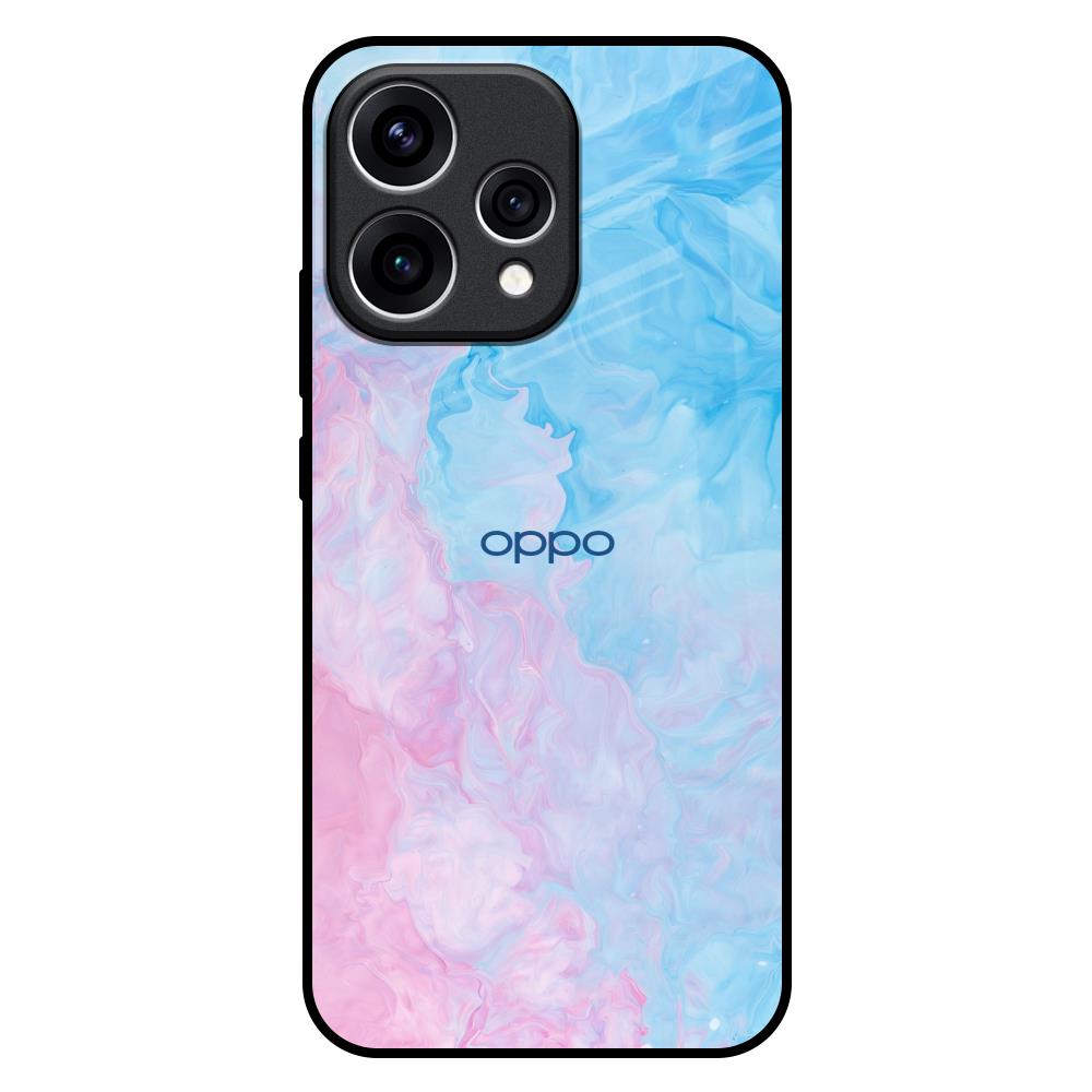 Mixed Watercolor Oppo Reno15 5G Glass Back Cover Online