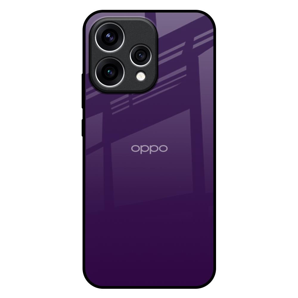 Dark Purple Oppo Reno15 5G Glass Back Cover Online