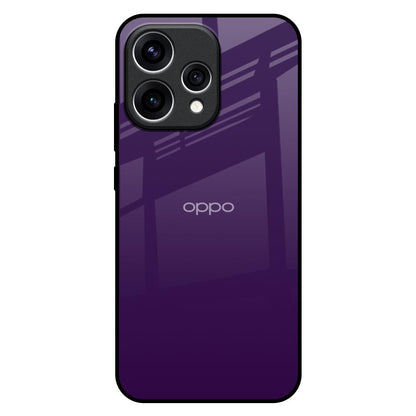Dark Purple Oppo Reno15 5G Glass Back Cover Online
