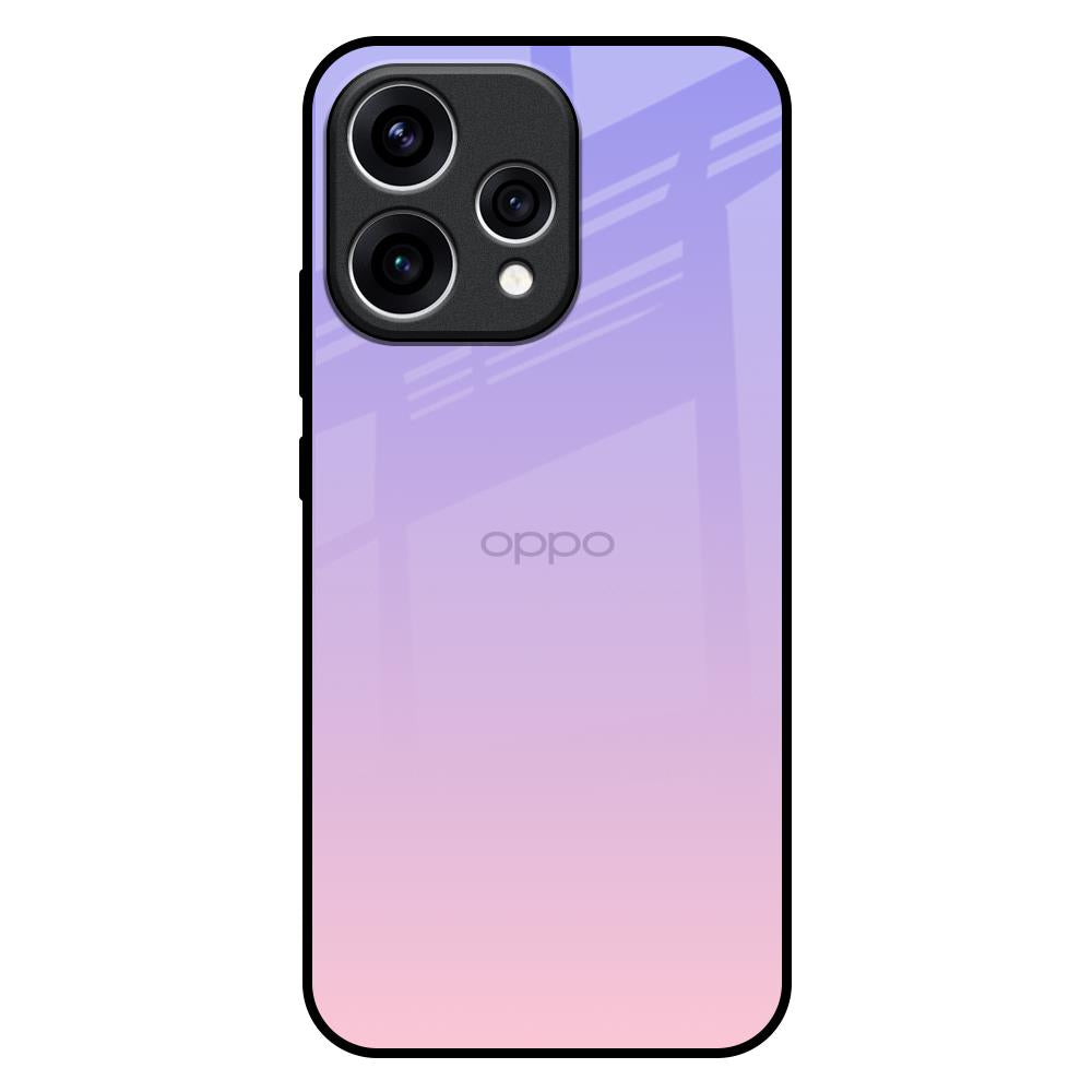 Lavender Gradient Oppo Reno15 5G Glass Back Cover Online