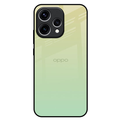 Mint Green Gradient Oppo Reno15 5G Glass Back Cover Online