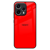 Blood Red Oppo Reno15 5G Glass Back Cover Online