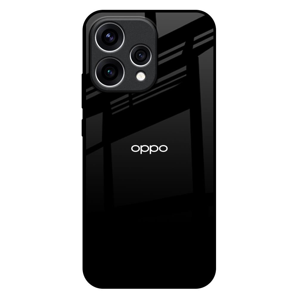 Jet Black Oppo Reno15 5G Glass Back Cover Online