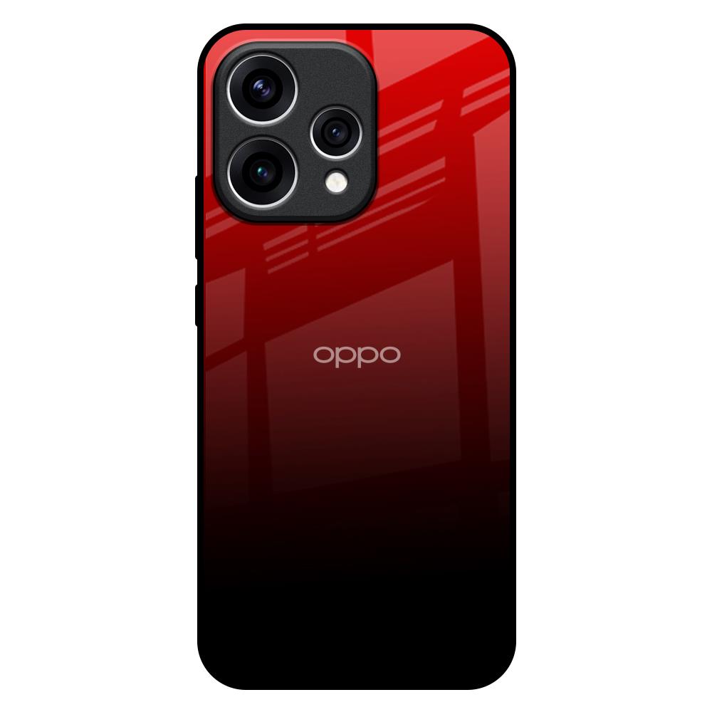 Maroon Faded Oppo Reno15 5G Glass Back Cover Online
