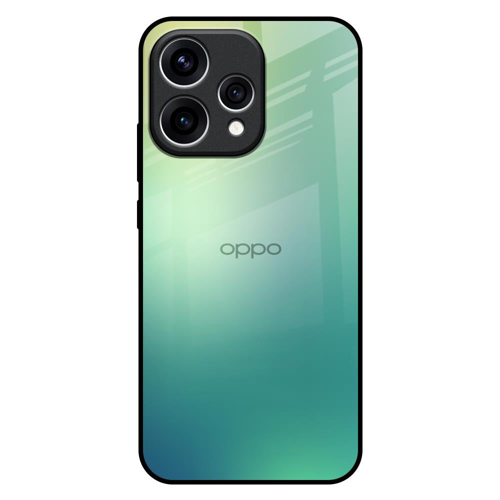 Dusty Green Oppo Reno15 5G Glass Back Cover Online
