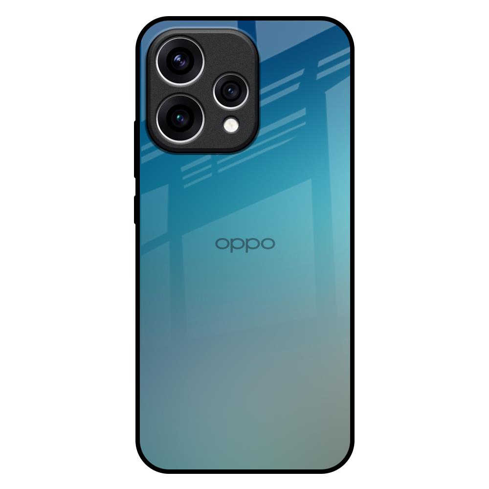 Sea Theme Gradient Oppo Reno15 5G Glass Back Cover Online